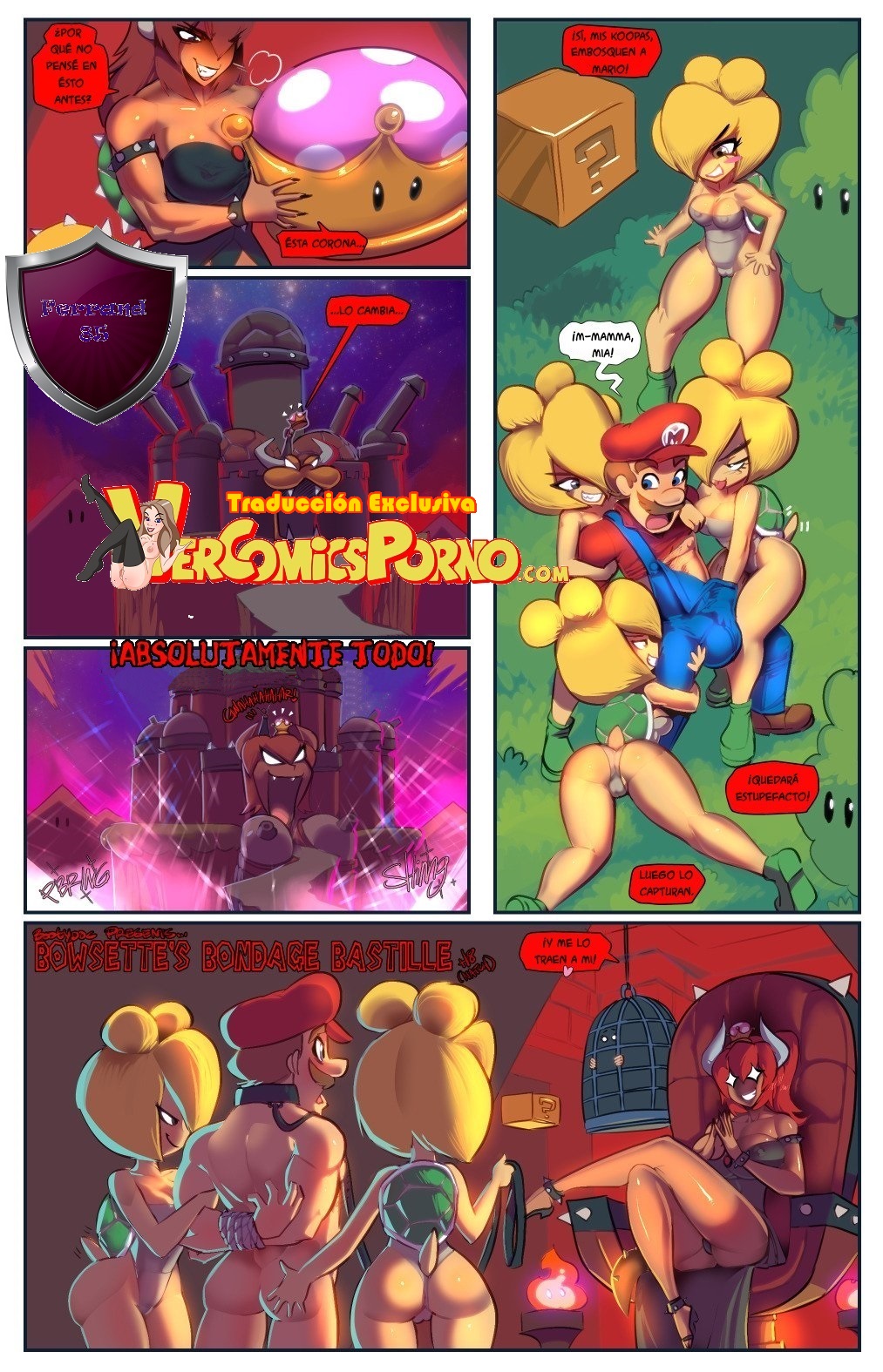 Mario bros desnudo