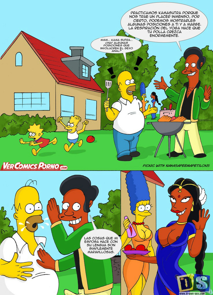 Xxxx Sas - Los Simpsons Porno Archives - Vercomicsporno.xxx