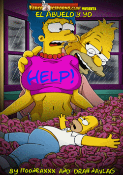 Simpsons xxx El abuelo y Marge follando - Vercomicsporno