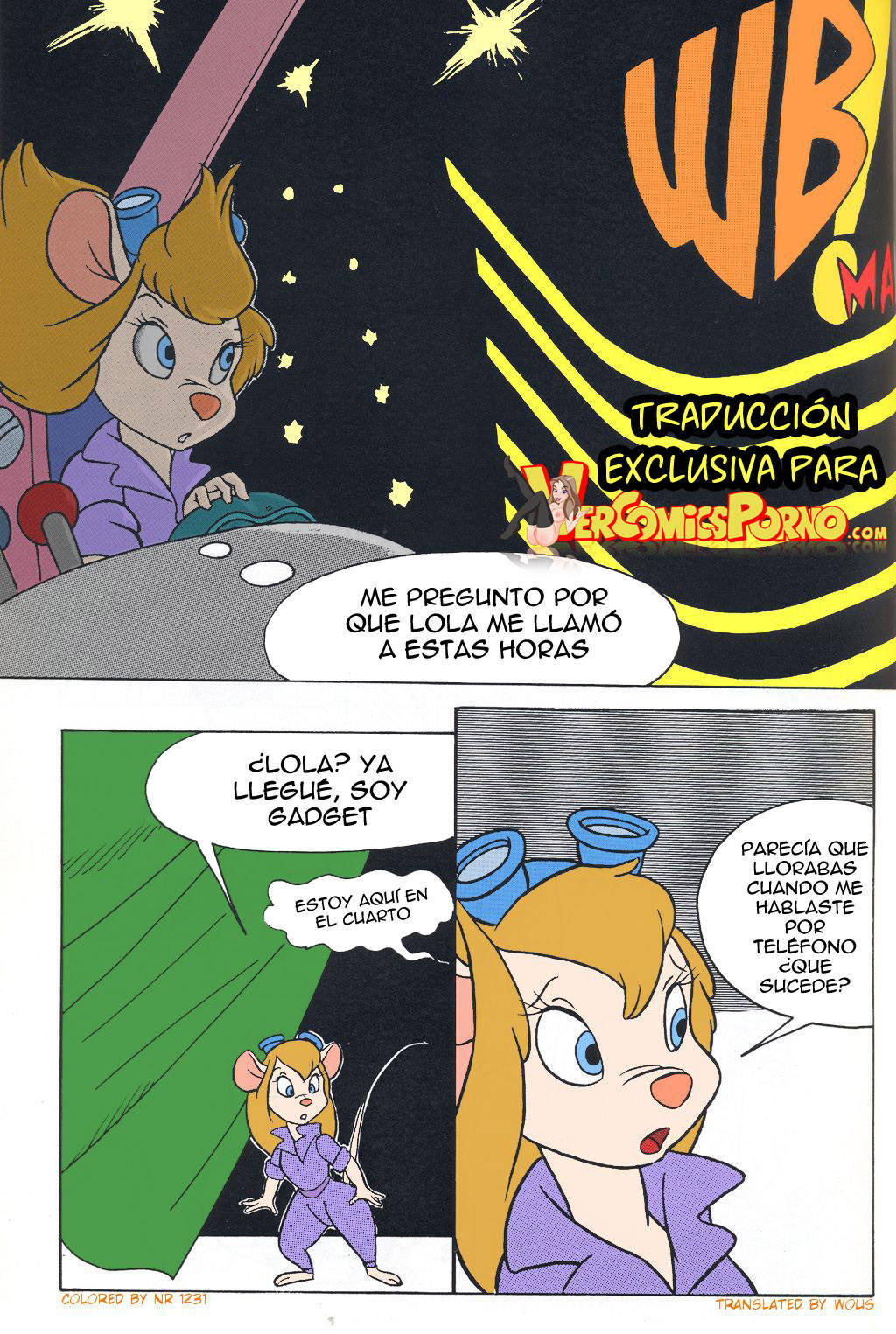 Lola bunny x gadget hackwrench porn comic
